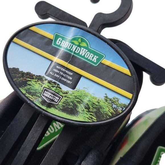 GroundWork Waterproof Garden Clogs Womens Size 10 M Strawberries Rubber Shoes - Picture 3 of 6